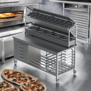 Mesa Inox Pizzaiola não Refrigerada